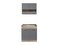 grey oak, graphite grey