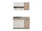 grey oak, white