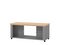 artisan oak, graphite grey, glass